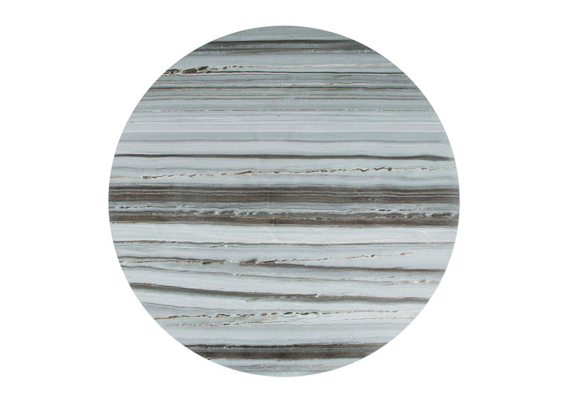 109447 Central City Dining Table Gray & Black