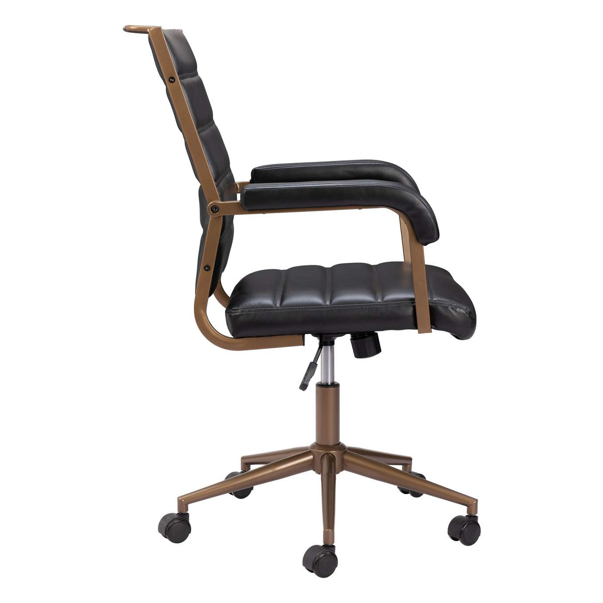 109021 Auction Office Chair Vintage Black