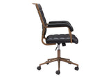 109021 Auction Office Chair Vintage Black