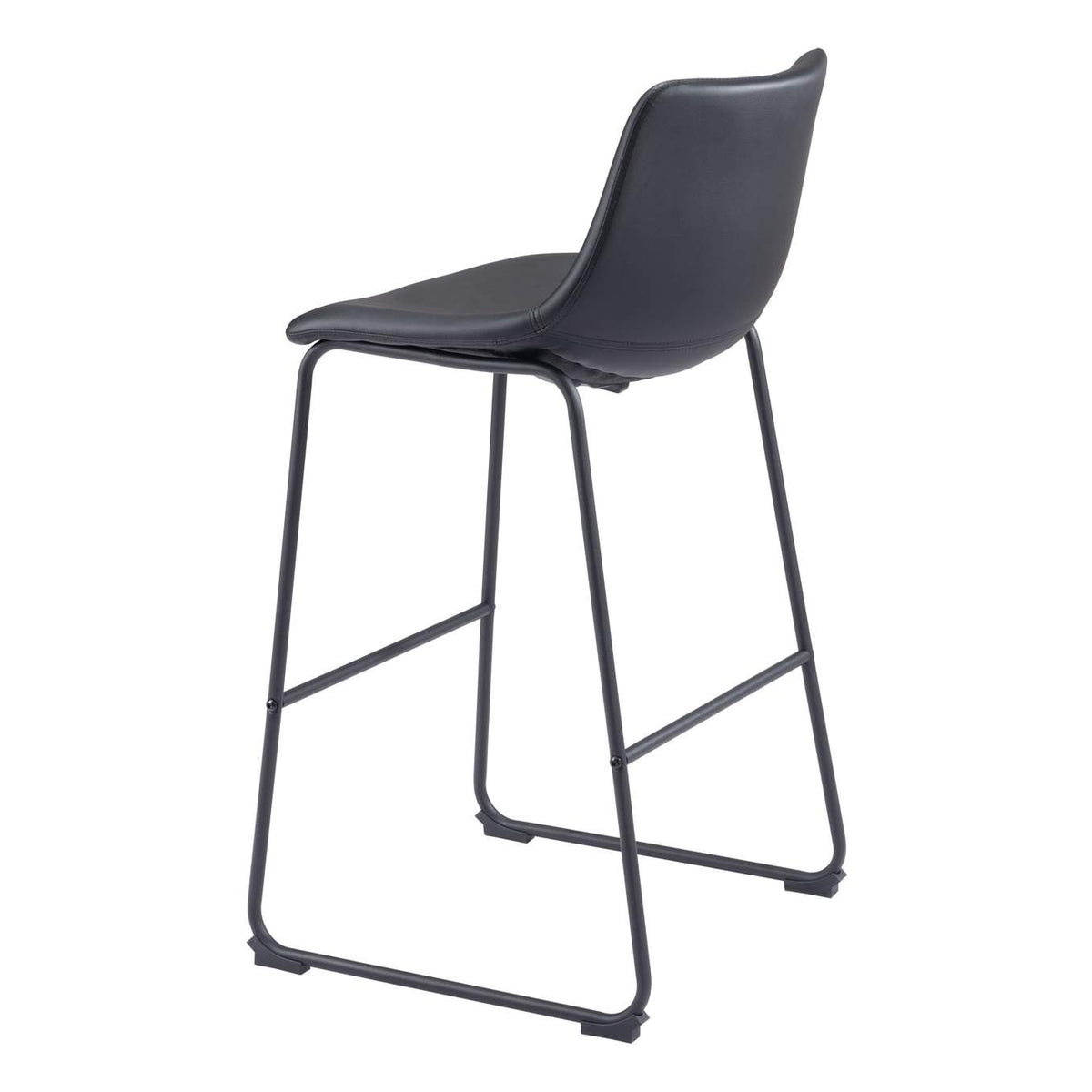 109650 Smart Barstool (Set Of 2) Black