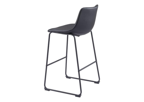 109650 Smart Barstool (Set Of 2) Black