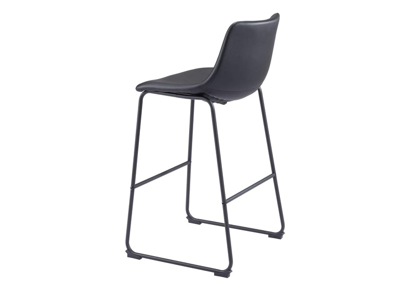 109650 Smart Barstool (Set Of 2) Black