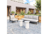 704046 Horizon Outdoor Accent Chair Gray