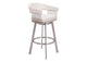 110046 Bantry Swivel Barstool White