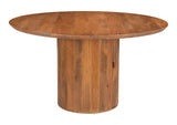 109856 Izola Dining Table Brown