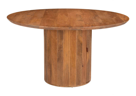 109856 Izola Dining Table Brown
