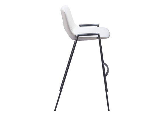109541 Desi Barstool (Set Of 2) White