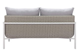 704016 Frais Outdoor Loveseat Gray