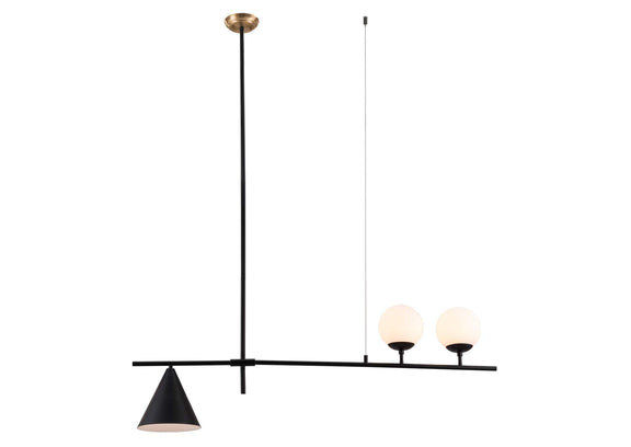 56113 Richiza Ceiling Lamp Black