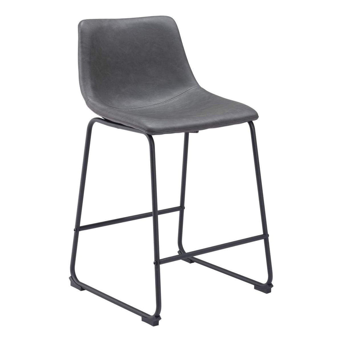 109324 Smart Counter Stool (Set Of 2) Charcoal