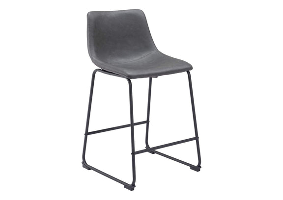 109324 Smart Counter Stool (Set Of 2) Charcoal