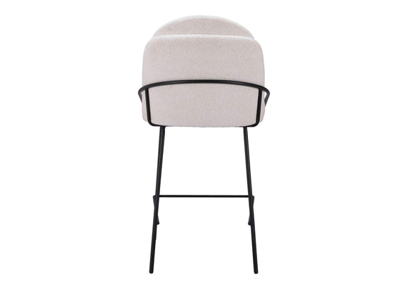 109967 Jambi Counter Stool (Set Of 2) Ivory