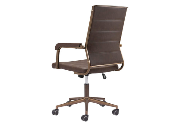 109022 Auction Office Chair Espresso