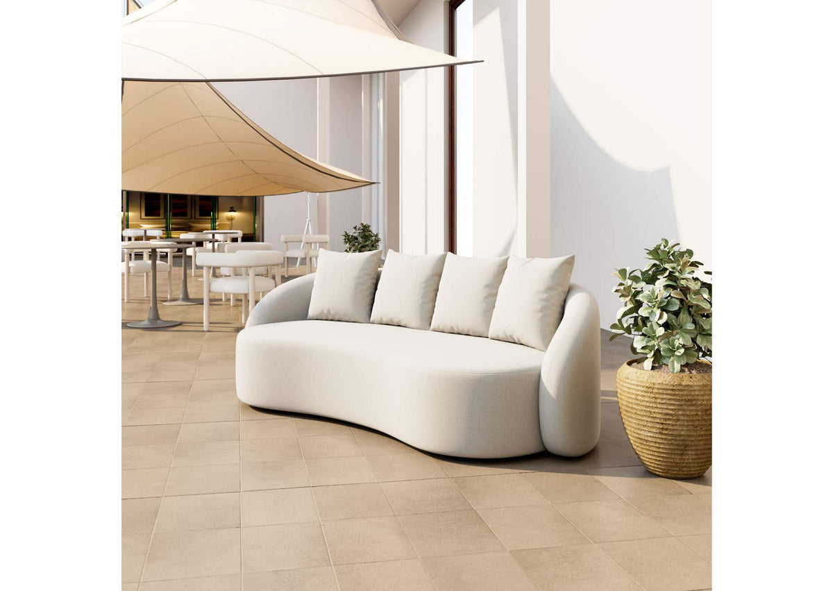 704018 Sunny Isles Outdoor Sofa Beige