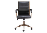 109021 Auction Office Chair Vintage Black
