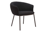 110102 Essen Dining Chair Black & Bronze