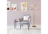 56140 Garza Floor Lamp Brass