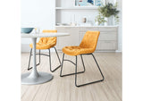 109335 Tammy Dining Chair (Set Of 2) Yellow
