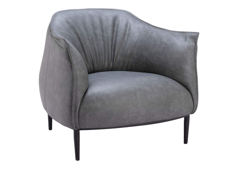 109976 Julian Accent Chair Gray