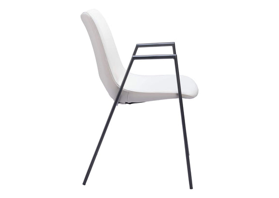109535 Desi Dining Chair (Set Of 2) White