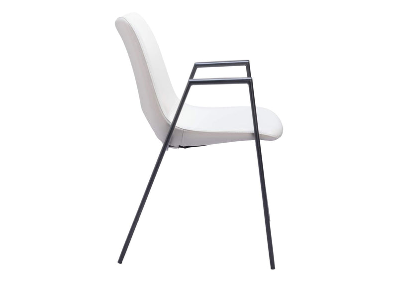 109535 Desi Dining Chair (Set Of 2) White