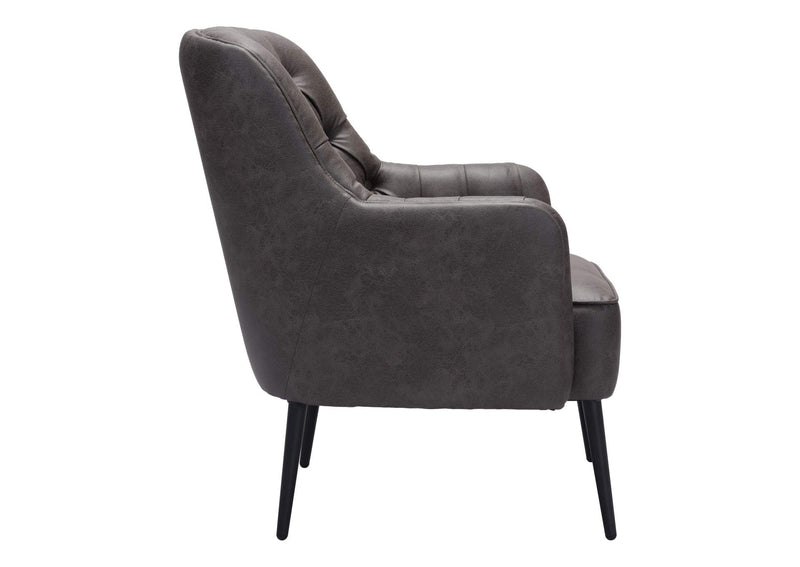 109054 Tasmania Accent Chair Vintage Black