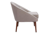 109876 Carter Accent Chair Gray