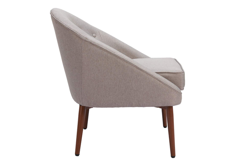 109876 Carter Accent Chair Gray