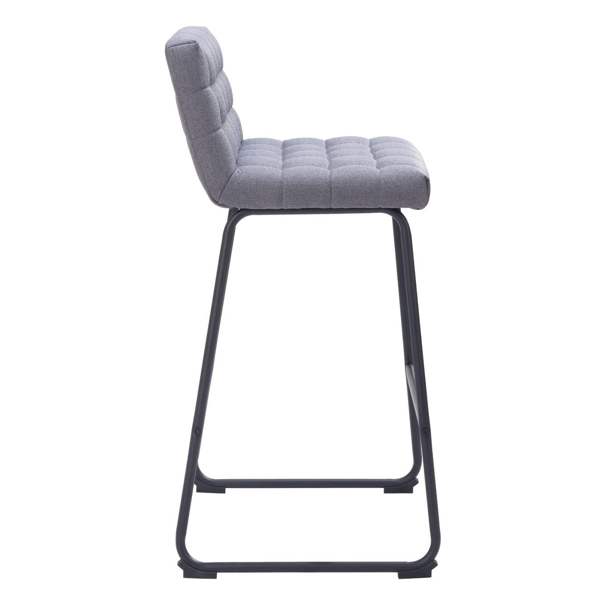 110072 Pago Barstool (Set Of 2) Gray