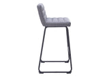 110072 Pago Barstool (Set Of 2) Gray