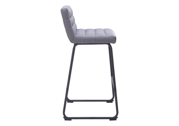 110072 Pago Barstool (Set Of 2) Gray