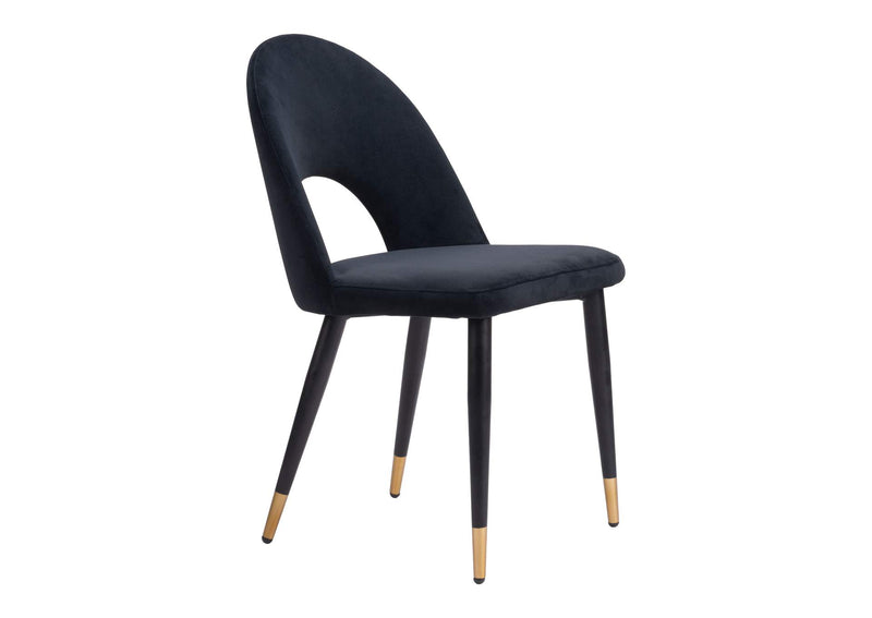 109873 Menlo Dining Chair (Set Of 2) Black