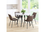 101777 Byron Dining Chair (Set Of 2) Brown