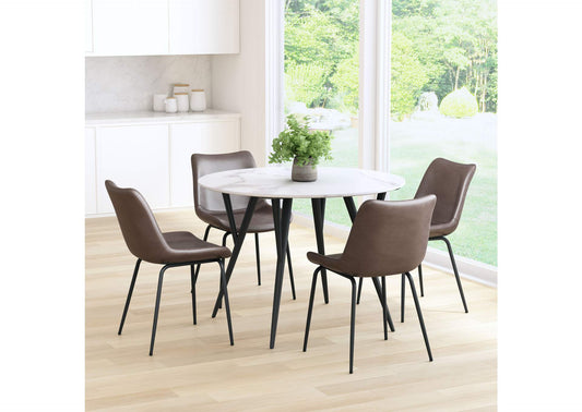101777 Byron Dining Chair (Set Of 2) Brown