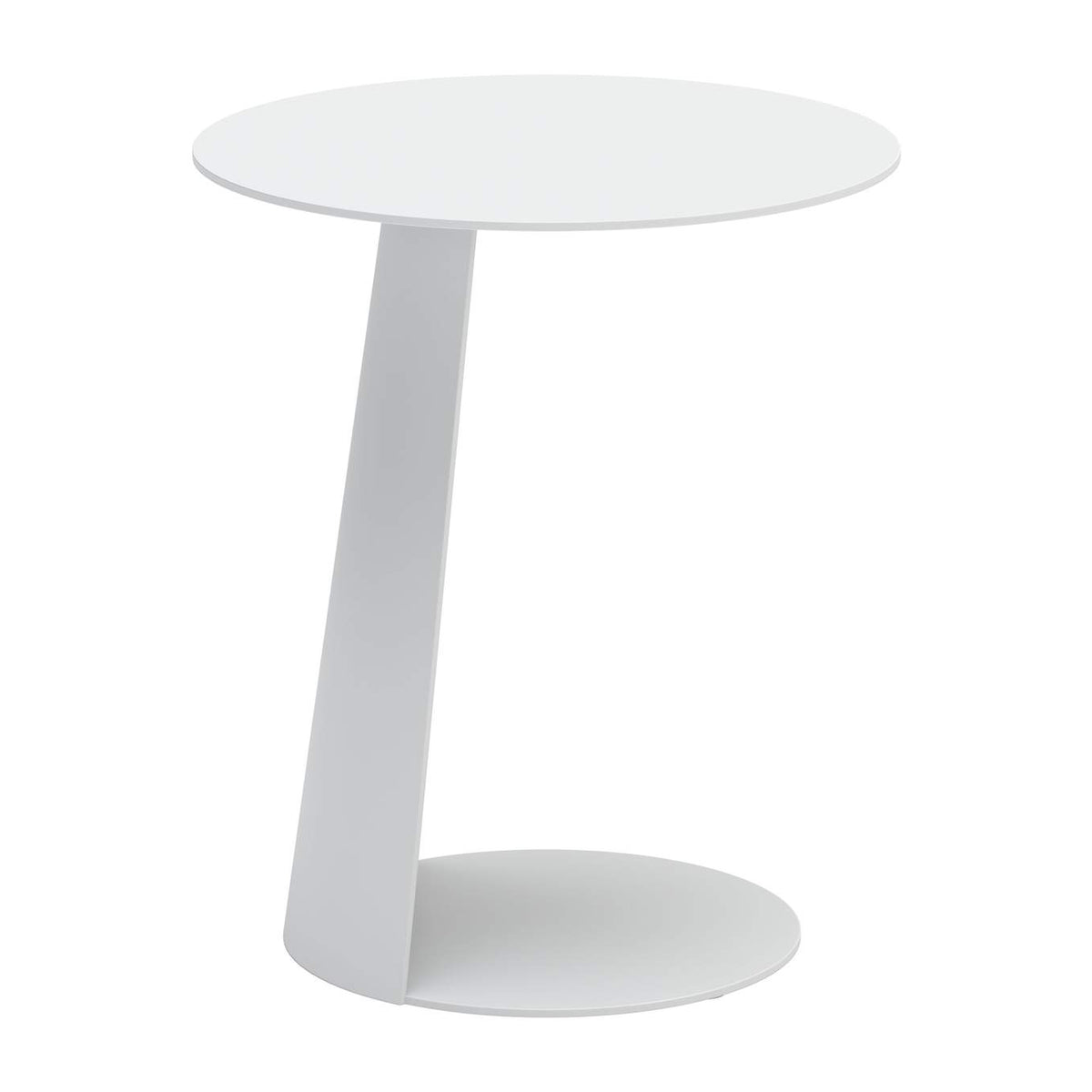 704020 Sunny Isles Outdoor Side Table White