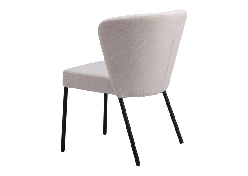 109678 Aimee Dining Chair (Set Of 2) Beige