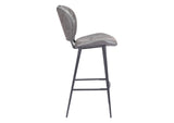 109340 Terrence Barstool Vintage Gray