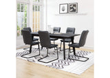 101954 Sharon Dining Chair (Set Of 2) Vintage Black