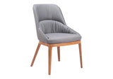 110126 Ayr Dining Chair (Set Of 2) Slate Gray