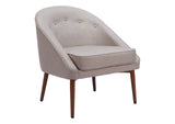 109876 Carter Accent Chair Gray