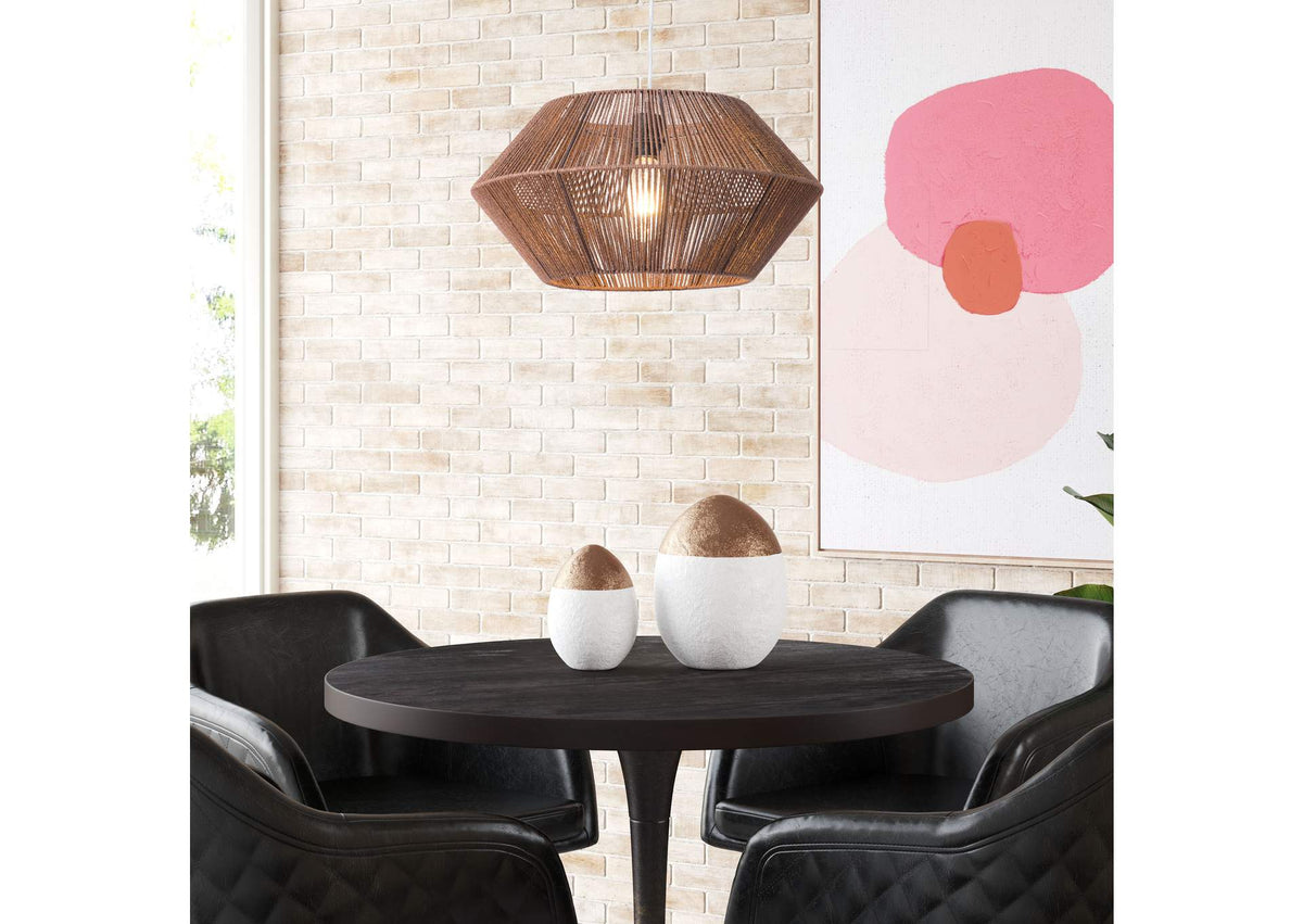 56092 Kendrick Ceiling Lamp Brown