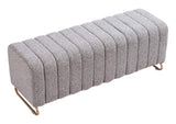 110080 Pender Bench Stone Gray