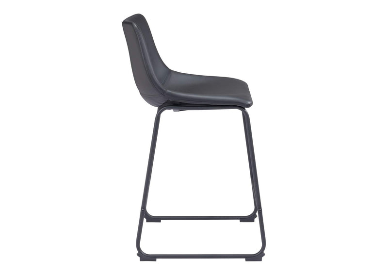 109649 Smart Counter Stool (Set Of 2) Black