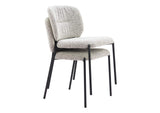 110348 Plat Dining Chair (Set Of 2) Gray
