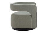 110013 Turku Swivel Chair Sage Green