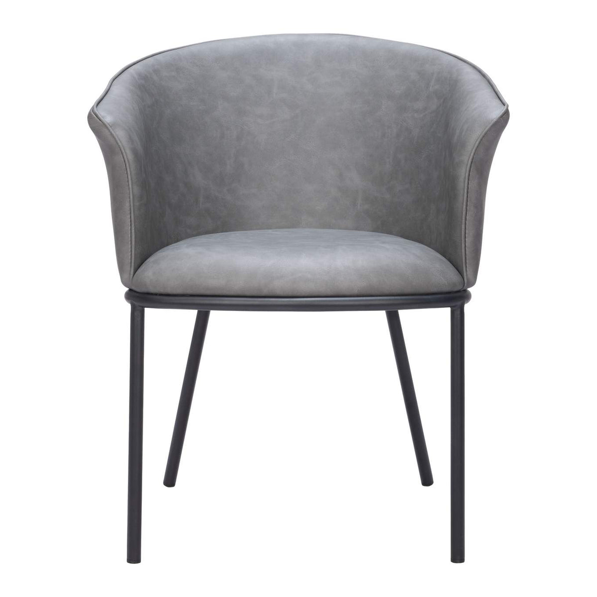 110175 Garston Dining Chair Gray