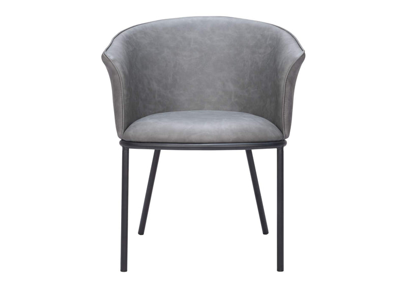 110175 Garston Dining Chair Gray