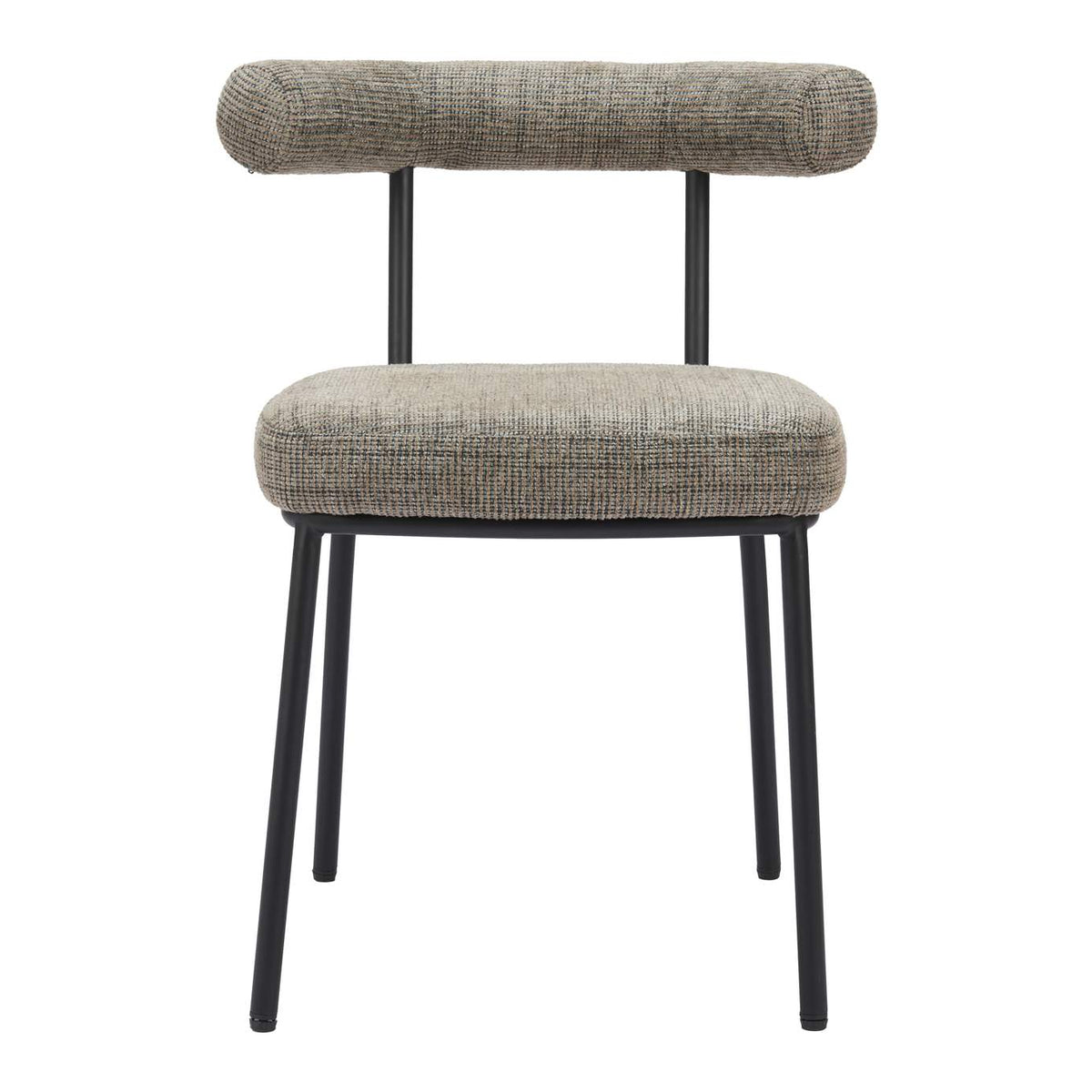 110098 Kede Dining Chair (Set Of 2) Green Tweed
