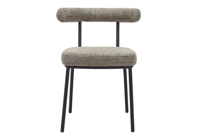 110098 Kede Dining Chair (Set Of 2) Green Tweed