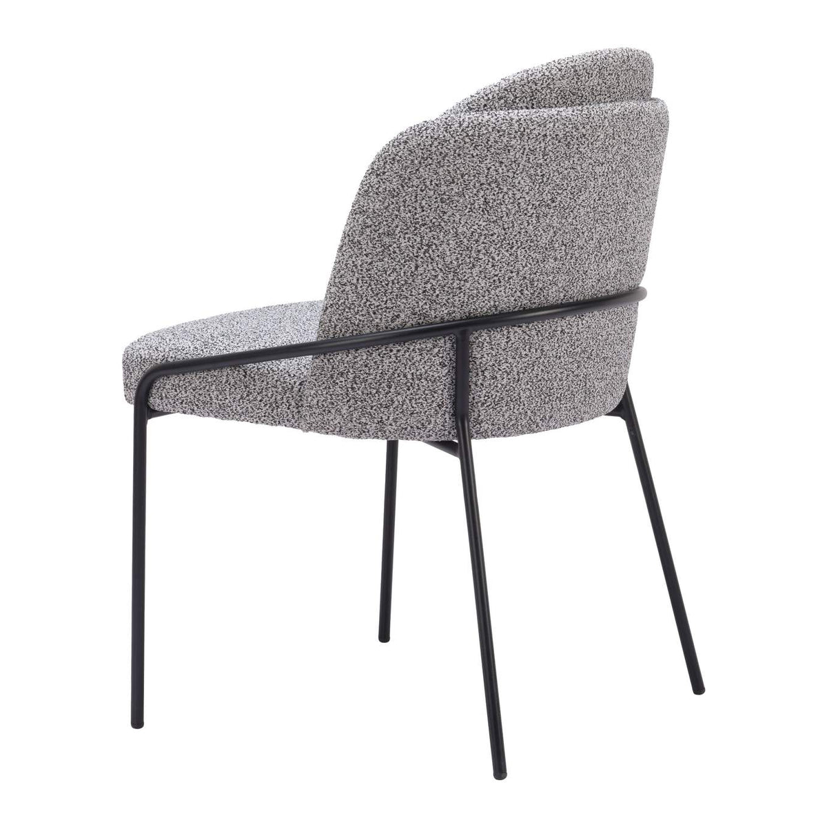 109964 Jambi Dining Chair (Set Of 2) Black & White